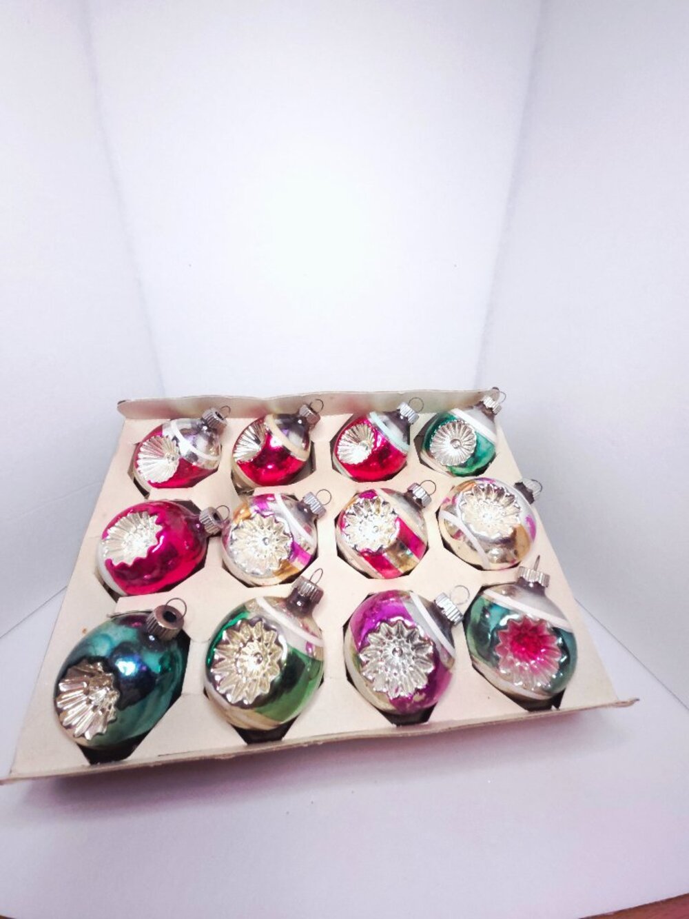 Shiny Brite Christmas Tree Ornaments